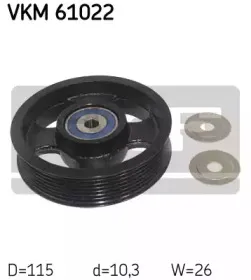 Роликовий модуль натягувача ременя SKF купить